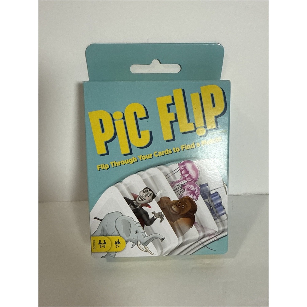 Pic Flip Matching Card‎ Game (Mattel, 2019) New & Sealed